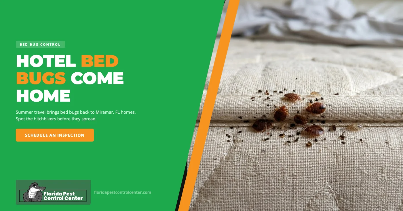 Bed Bug Control in Miramar, FL
